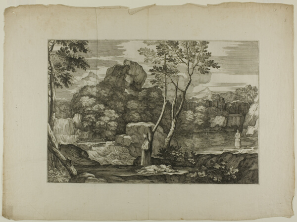 Landscape with a Dead Man and Two Priests