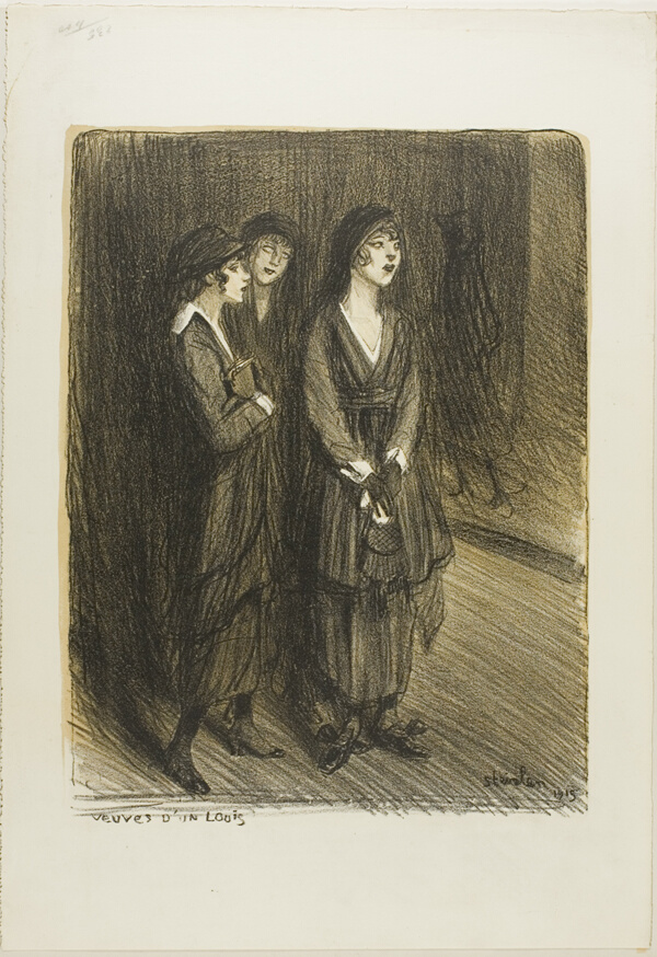 Veuves d'un Louis, plate seven from Actualités