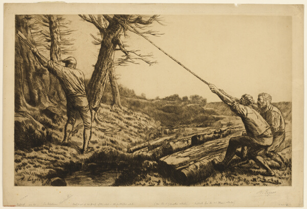 The LumberJacks, second plate