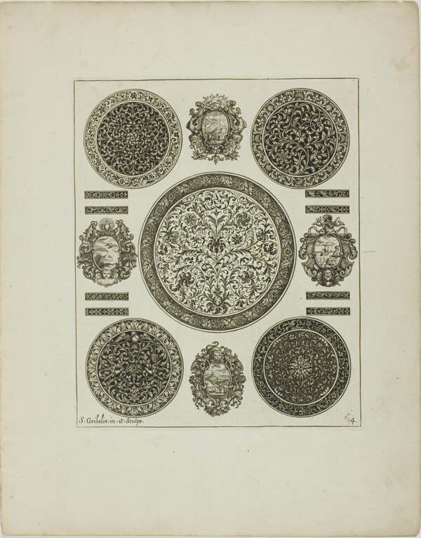 Plate Four, from Book of Ornament