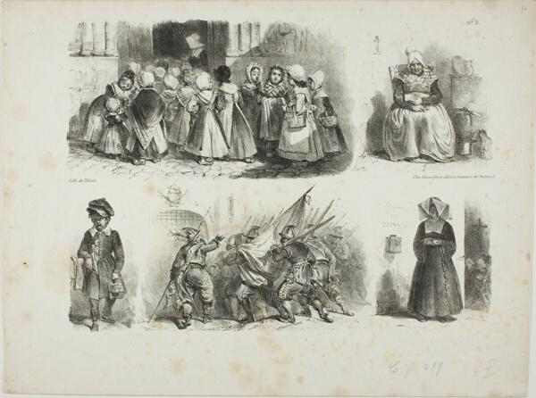 Sheet of Sketches