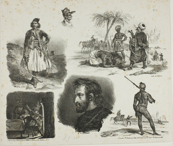 Sheet of Sketches