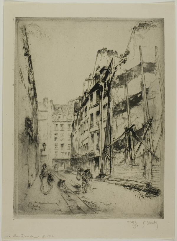 The Rue Domat, Paris