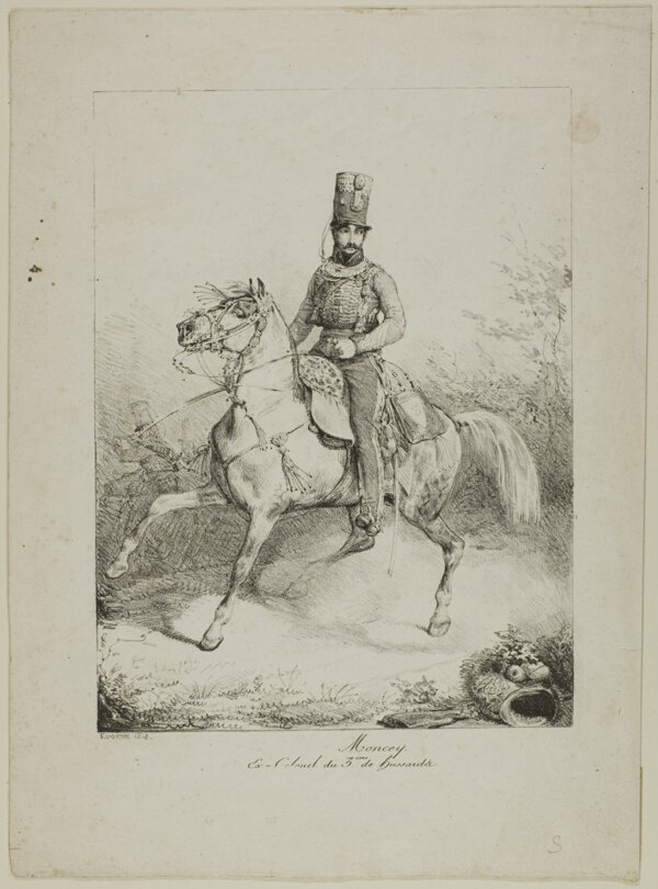 Moncey, Ex-colonel of the 3rd Hussar Regiment
