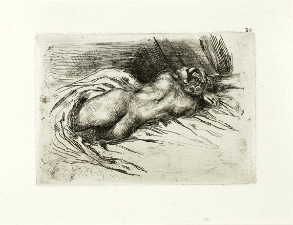 Reclining Nude, Back View