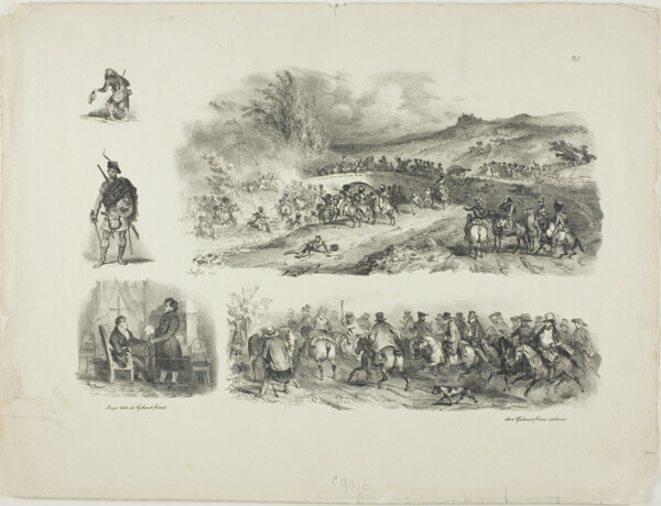 Sheet of Sketches
