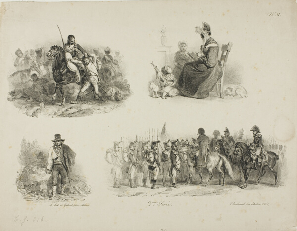 Sheet of Sketches
