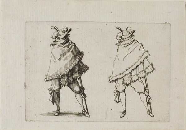 The Man Wrapped in his Coat, from The Caprices