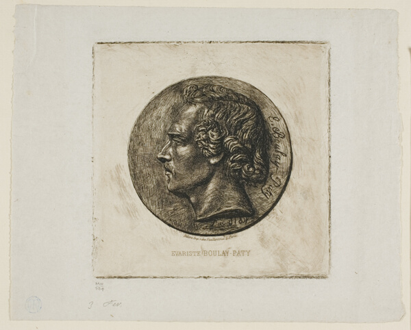 Portrait of the Poet Evariste Boulay-Paty