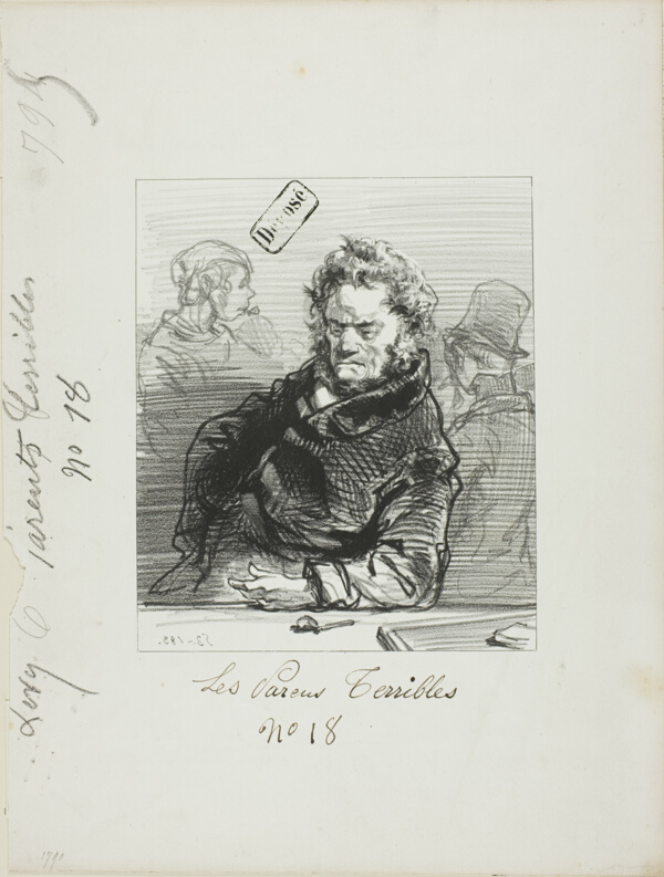 Les-Parents-Terribles series: Jacques Maubourj et's son the viscount