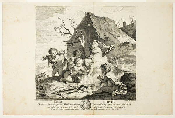 Winter, plate four from Le Quatre Saisons