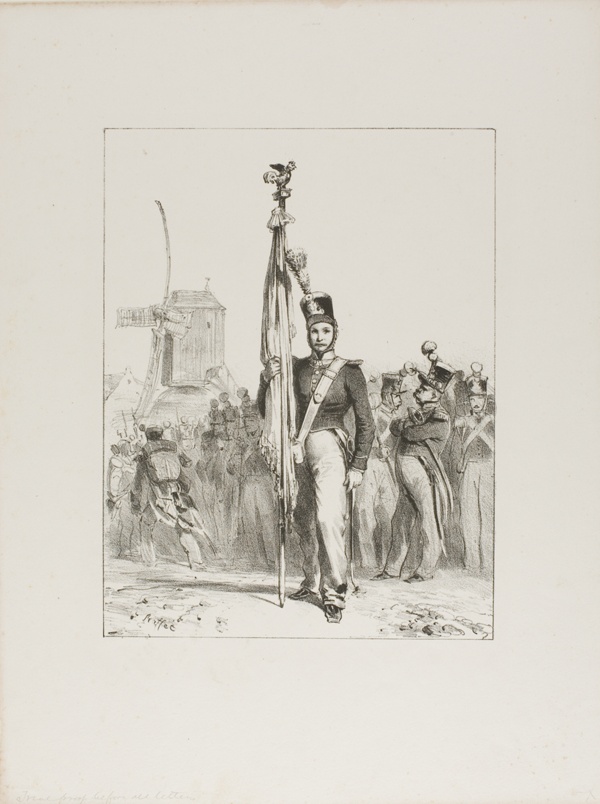 Light Infantry, Standard-Bearer