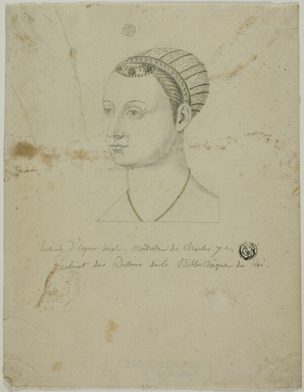 Portrait of Agnes Sorel