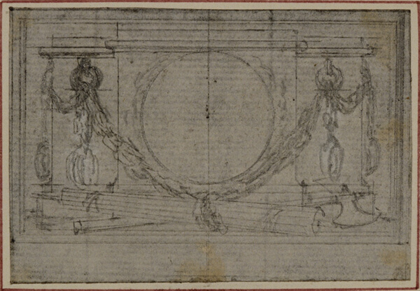 Study for En Tête Vignette in Tacitus 