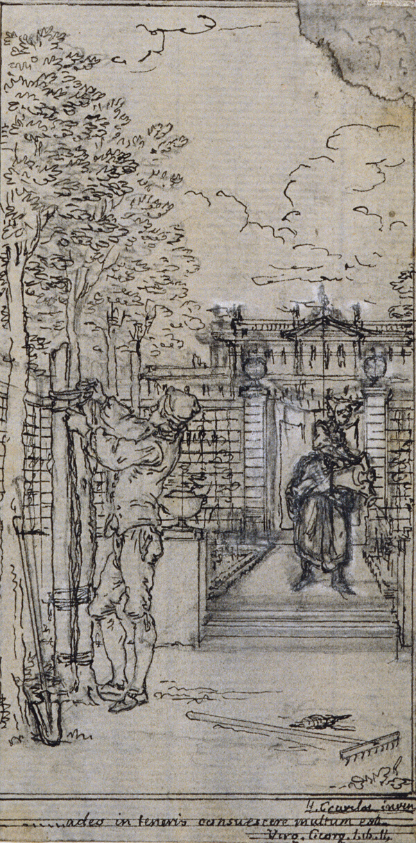 Study for Vignette-Frontispiece in Poncelet's 