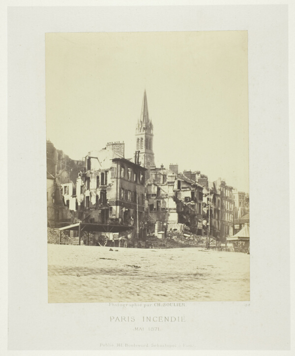 Paris Fire (Place de Saint-Cloud), from the series 