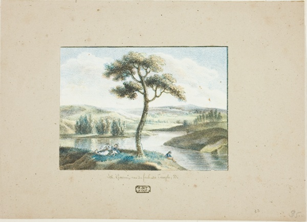 Landscape: River and Hills