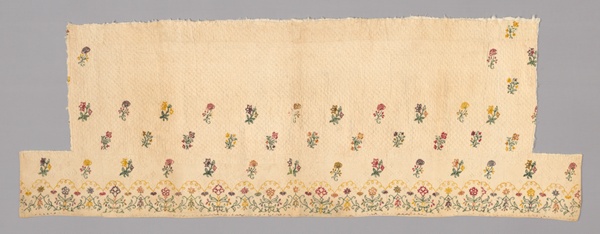 Fragments from a Bedcover made of Petticoat Borders