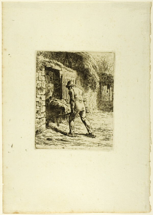 Peasant with a Wheelbarrow