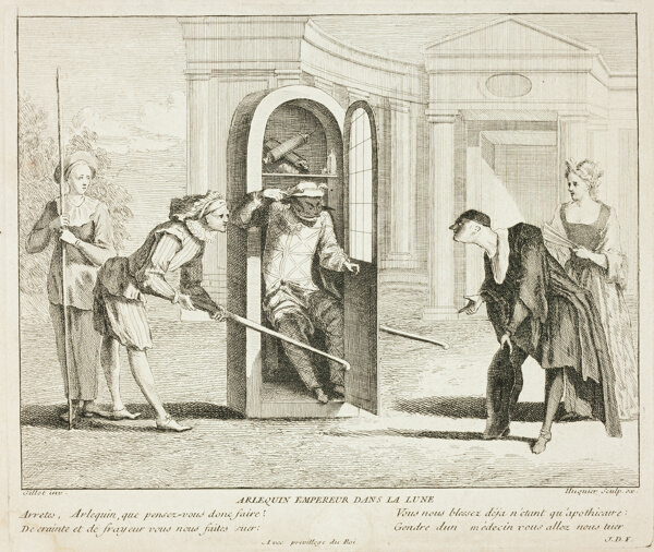 Plate from Livre de Scènes Comiques