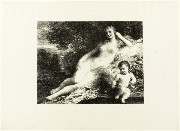 Venus and Cupid, second plate