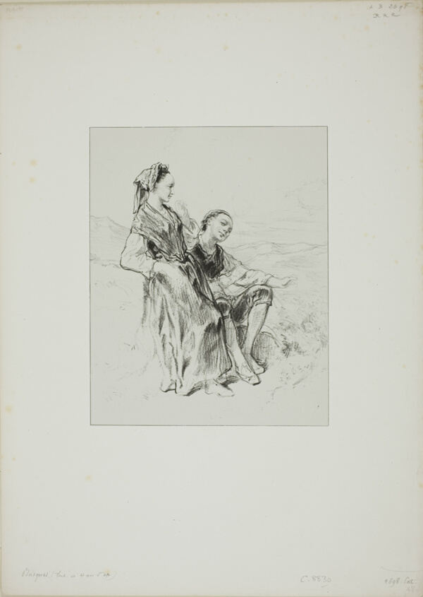 Untitled (Two Basque Girls)