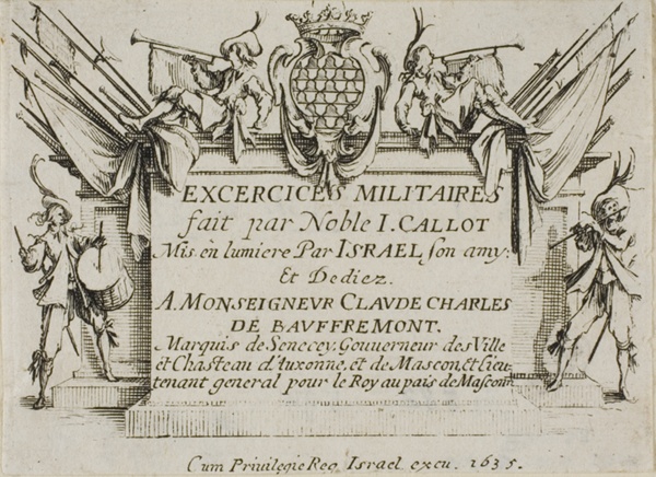 Frontispiece, from The Military Exercises