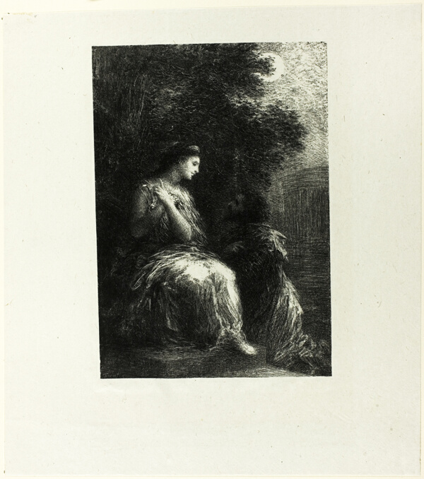 Duet of the Trojans, seventh plate