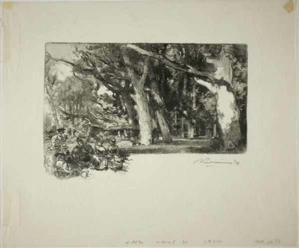Noon, Under the Trees