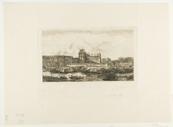 The Old Louvre, Paris, 1651