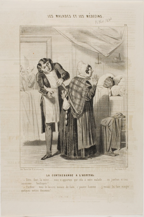 Contraband at the Hospital (plate 26)