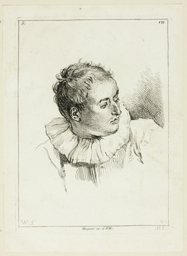 Man's Head (turned to left)