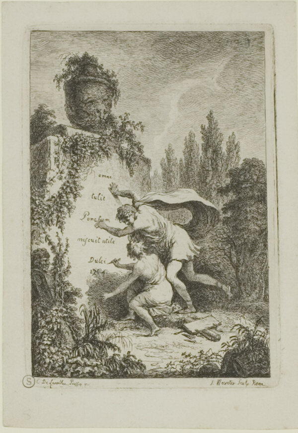 Plate from, Nella Venuta