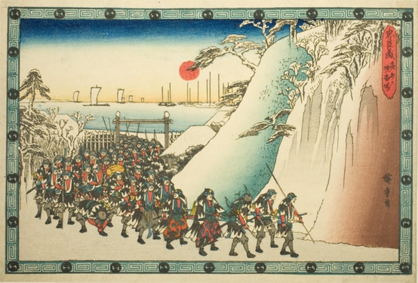 The Night Attack, Part 6: Offering Incense (Youchi roku, shoko ba), from the series 