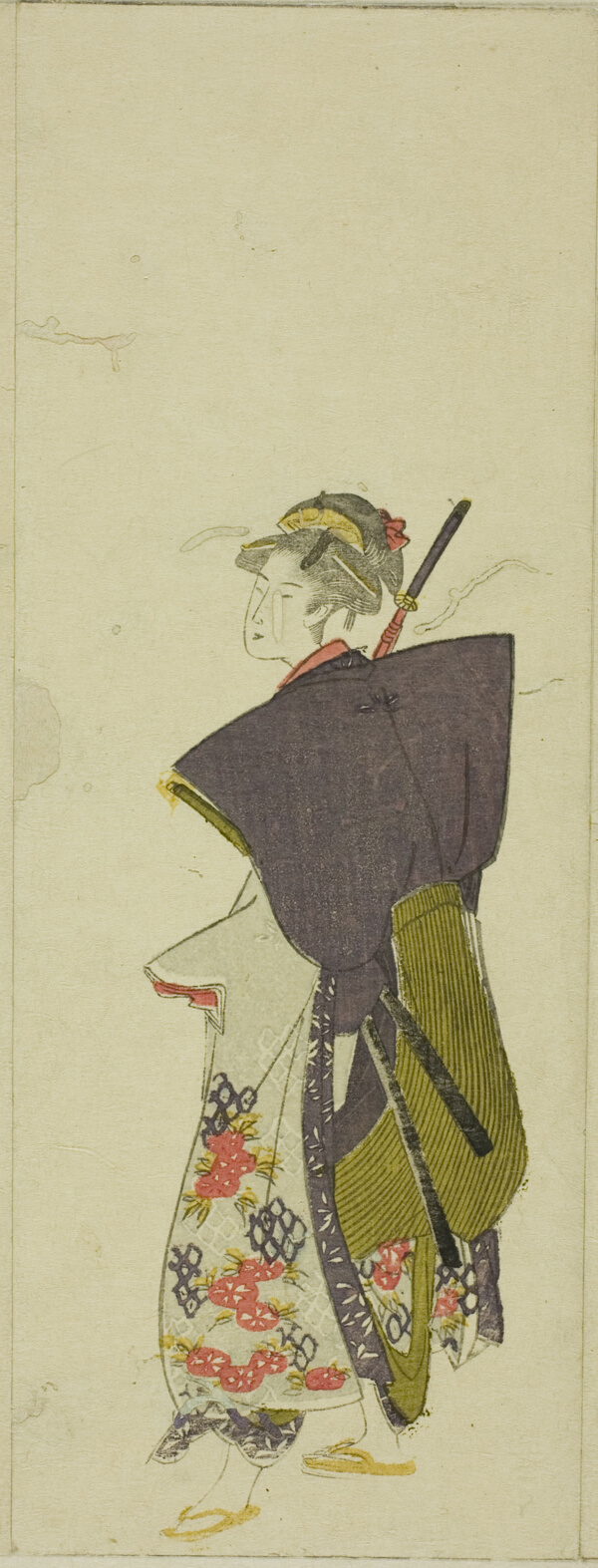 Parody of a daimyo procession