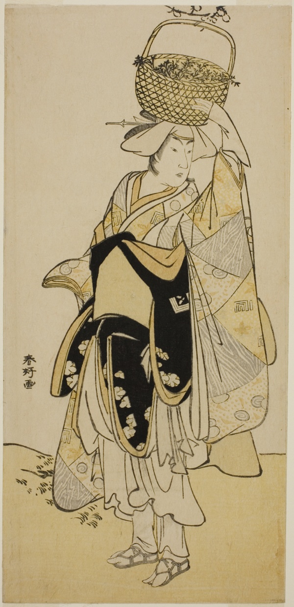 The Actor Ichikawa Yaozo III as Shiragiku in the Dance Sequence 