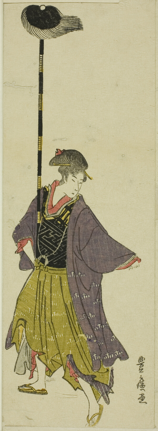 Parody of a daimyo procession