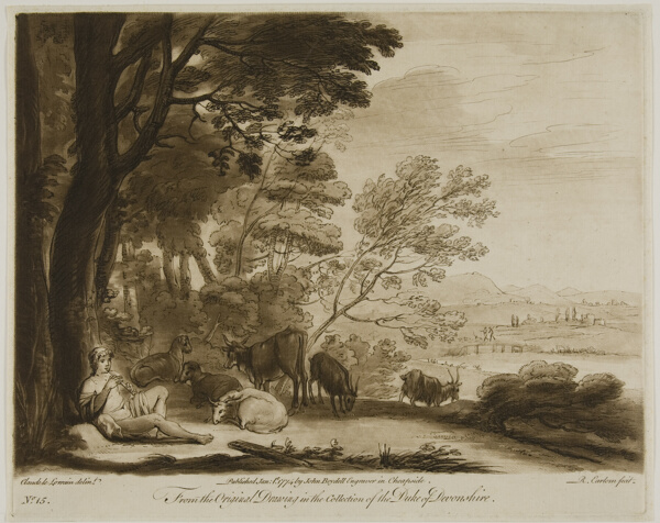 Shepherd Playing the Flute