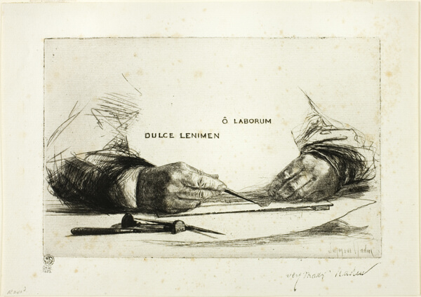 Hands Etching-O Laborum