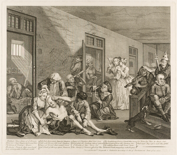 Plate Eight, from A Rake's Progress