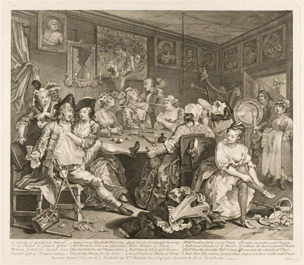Plate Three, from A Rake's Progress
