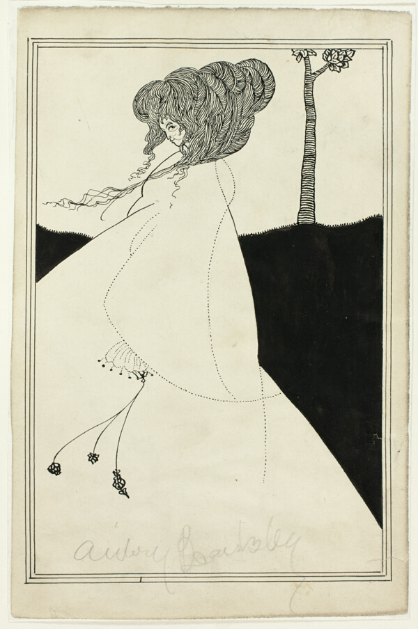 Woman with Elaborate Coiffure