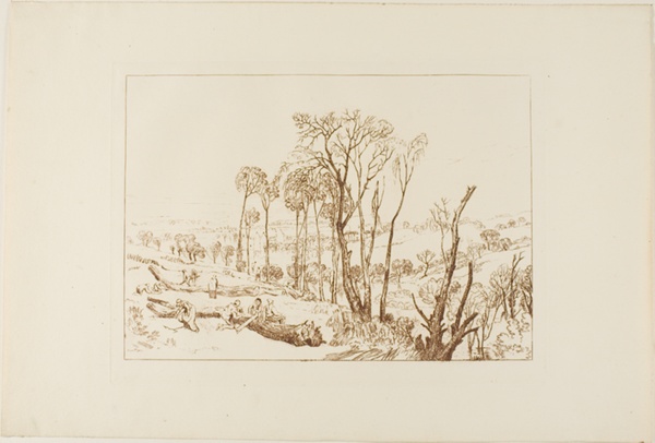 Crowhurst, plate 76 from Liber Studiorum