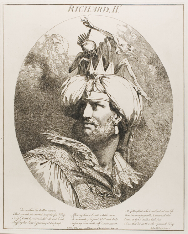 Richard II, from Twelve Characters from Shakespeare