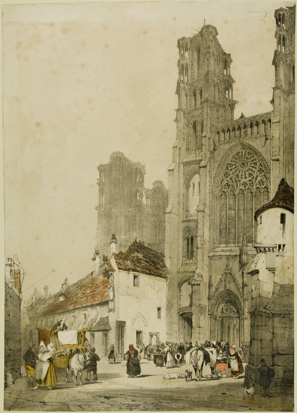 Picturesque Architecture in Paris, Ghent, Antwerp, Touen, etc.