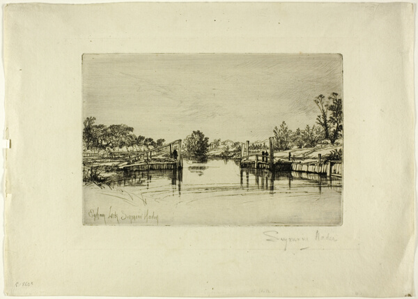 Egham Lock