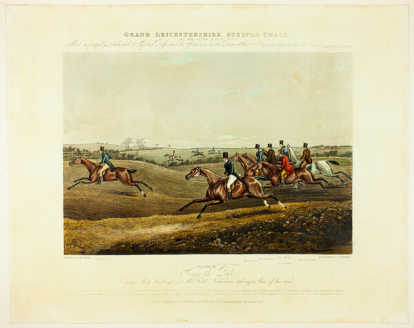 Going the Pace, from The Grand Steeplechase over Leicestershire