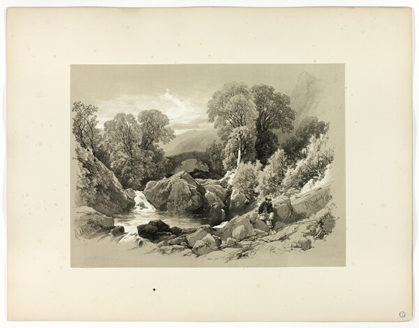 Sledde Bridge, from Picturesque Selections