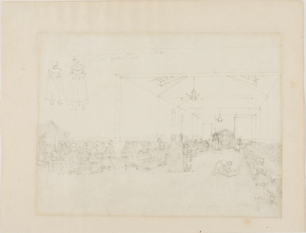 Study for Dining Hall, Asylum