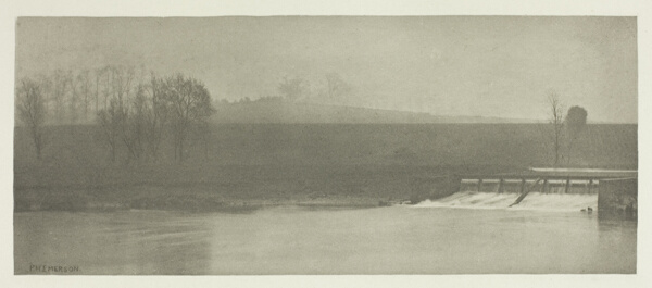 A Rainy Day at Flander's Weir